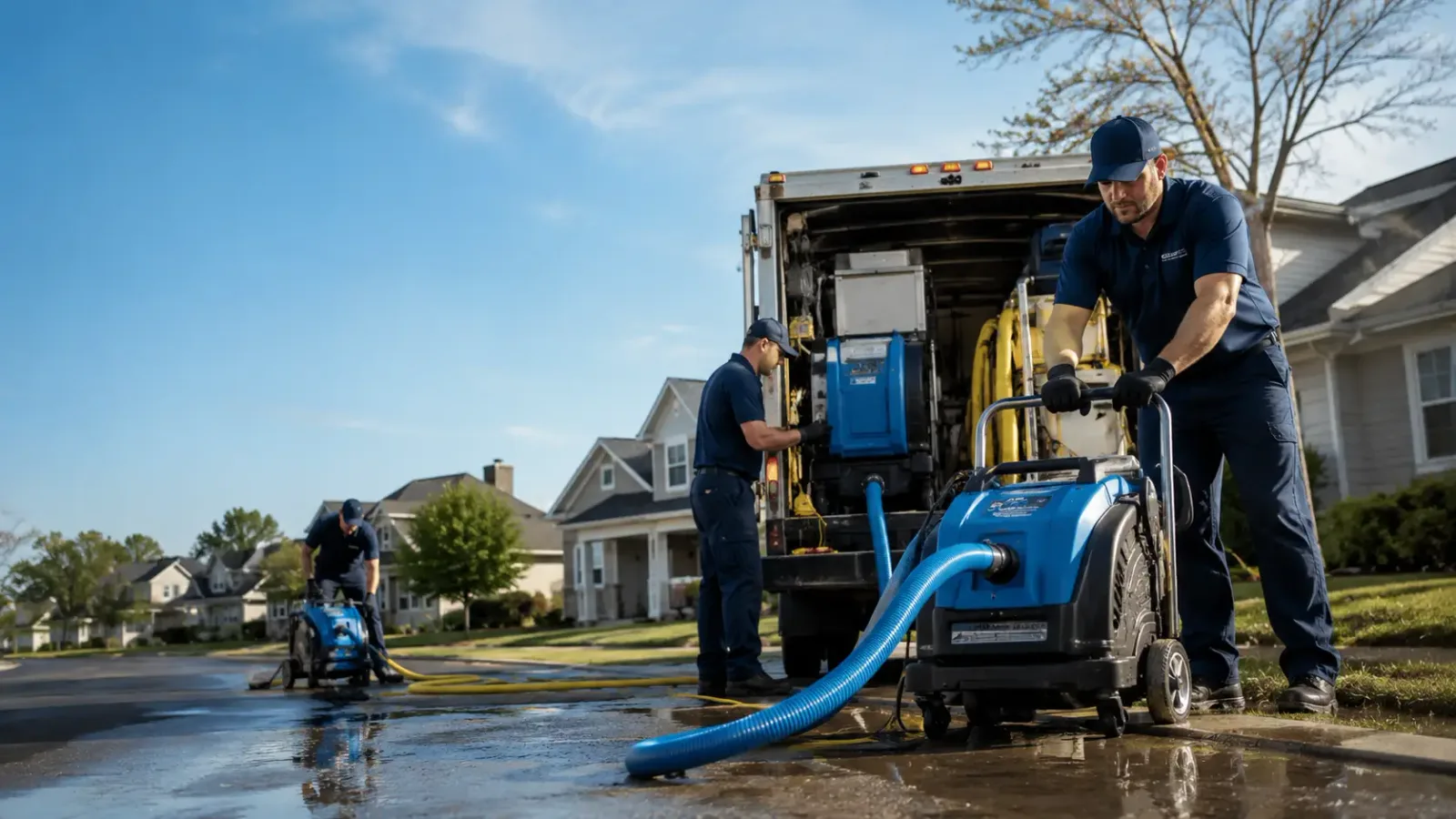 Flood Damage Cleanup in Ashley, OH